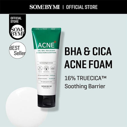 Some By MI AHA-BHA-PHA 30 days Miracle Acne Clear Foam