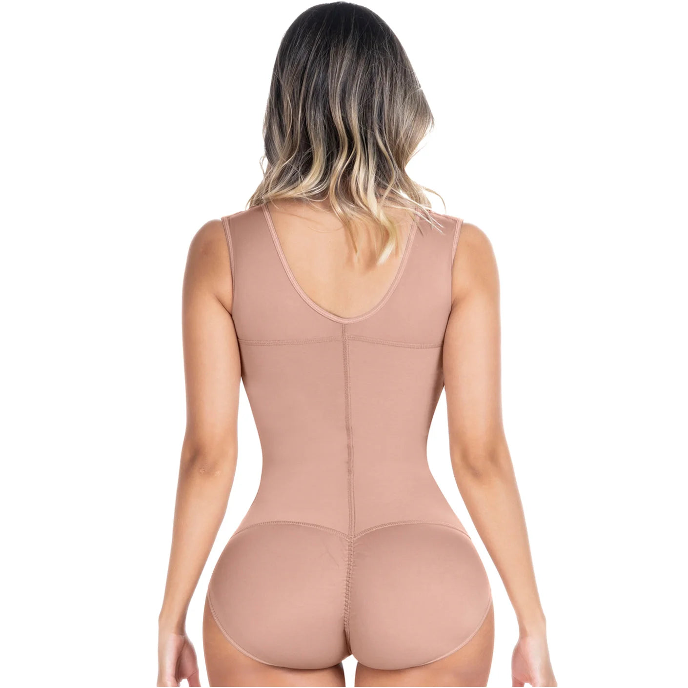PANTY BODYSUIT SHAPEWEAR WITH BUILT-IN BRA 056BF | POSTPARTUM AND DAILY USE | POWERNET
