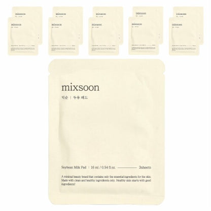 mixsoon Soybean Milk Pad / 16 ml / 0.54 fl.oz. 3 sheets