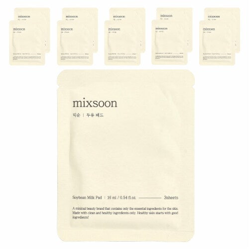 mixsoon Soybean Milk Pad / 16 ml / 0.54 fl.oz. 3 sheets