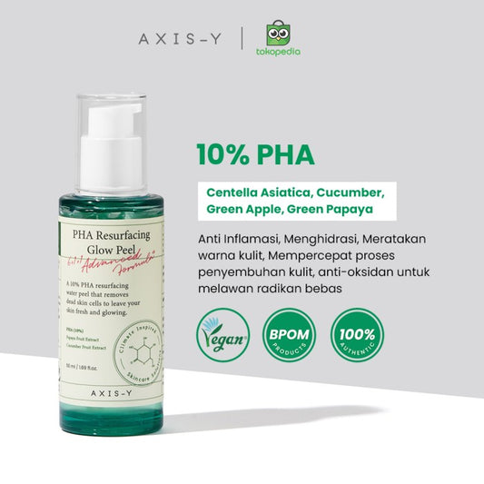 AXIS-Y PHA Resurfacing Glow Peel 50ml / 1.69 fl. oz.