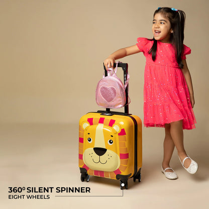 Luggage Children Cartoon Suitcase Trolley Case for Boys and Girls