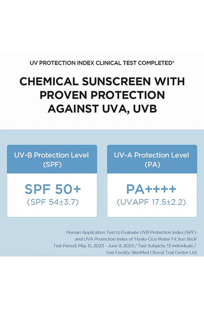 SKIN1004 MADAGASCAR CENTELLA HYALU-CICA SILKY-FIT SUN STICK SPF50+ PA++++ 20g / 0.7 oz.