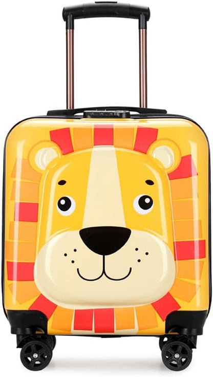 Luggage Children Cartoon Suitcase Trolley Case for Boys and Girls