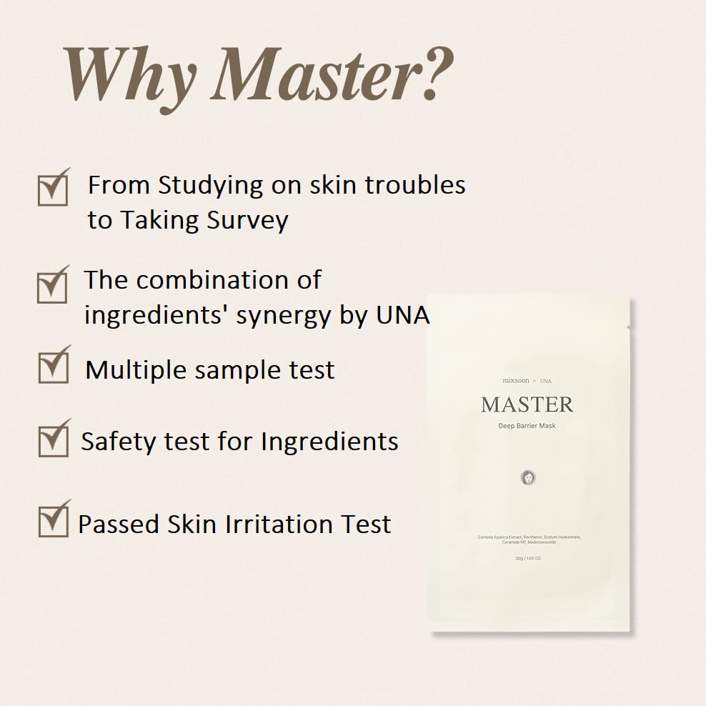 mixsoon Master Deep Barrier Mask  30 g/ 1.05 oz.