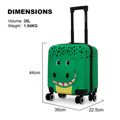 Luggage Children Cartoon Suitcase Trolley Case for Boys and Girls