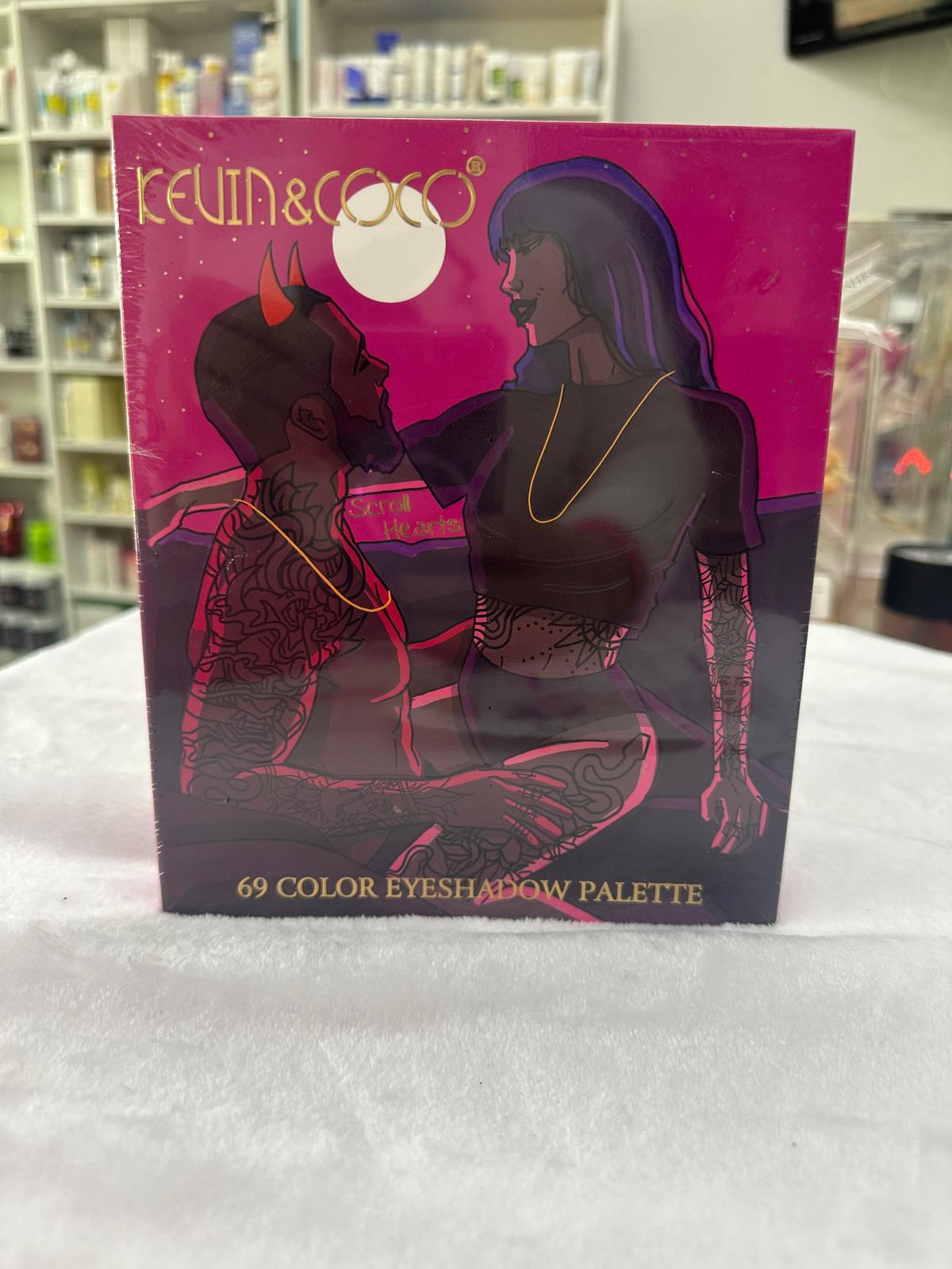 Kevin & Coco 69 Color Eye Shadow Palette