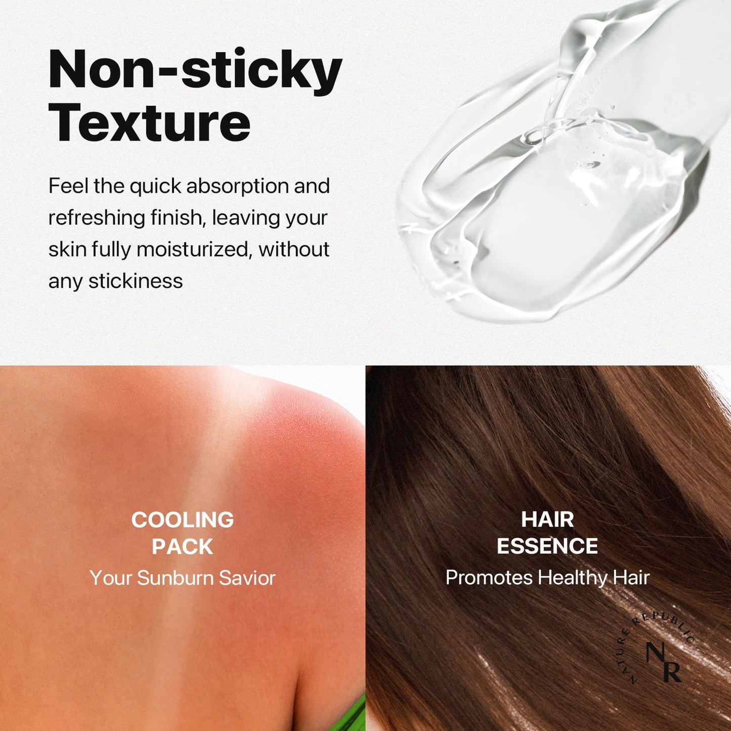 NATURE REPUBLIC Mild & Moisture Aloe Vera Watery Gel 300ml / 10.56 fl. oz.