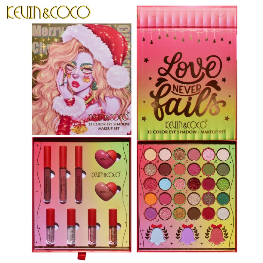 Kevin & Coco 33 Color Eye Shadow Make up Set
