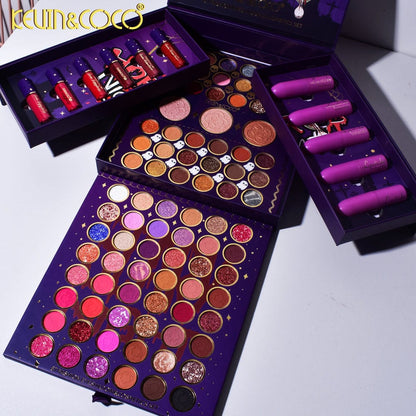Kevin & Coco 87 Fashion Eyeshadow & Cosmetics Set