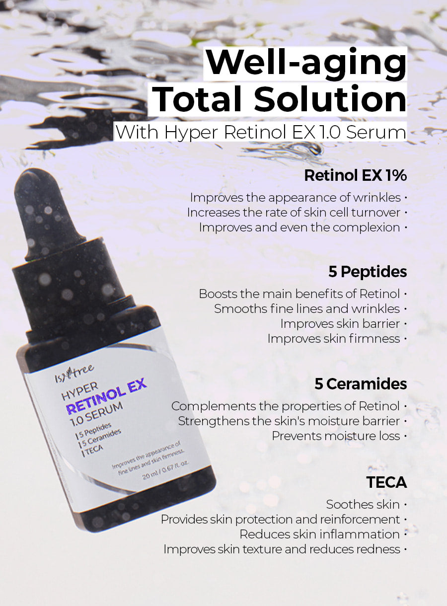 IsNtree Hyper Retinol EX 1.0 Serum 20ml / 0.67 fl. oz.
