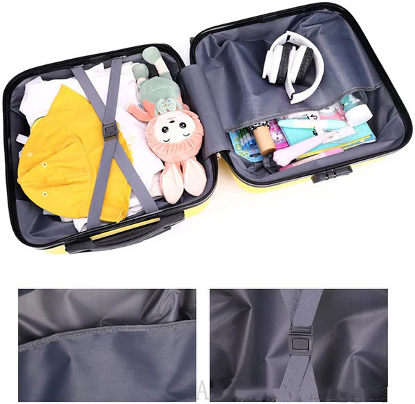 Luggage Children Cartoon Suitcase Trolley Case for Boys and Girls