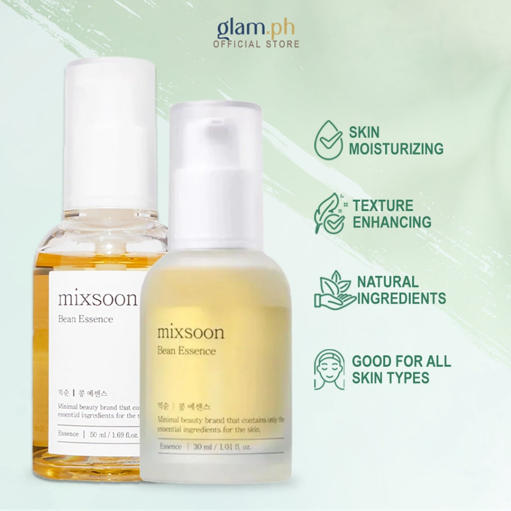 mixsoon Bean Essence 50ml / 30ml / 1.69 fl. oz. / 1.01 fl. oz.
