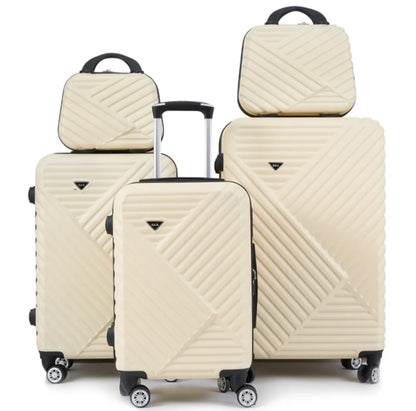 Luggage Set of 3 Suitcases with 2 Duffels 26 Inches