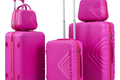 Luggage Set of 3 Suitcases with 2 Duffels 26 Inches