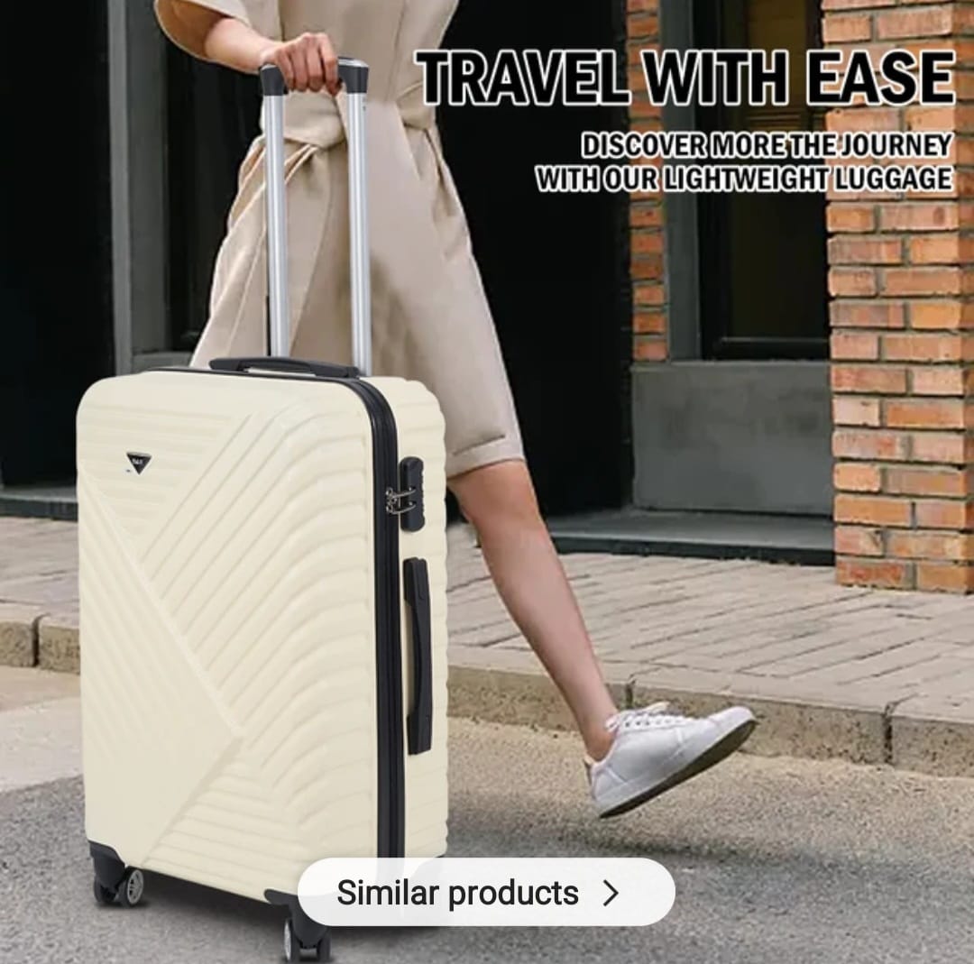 Luggage Set of 3 Suitcases with 2 Duffels 26 Inches