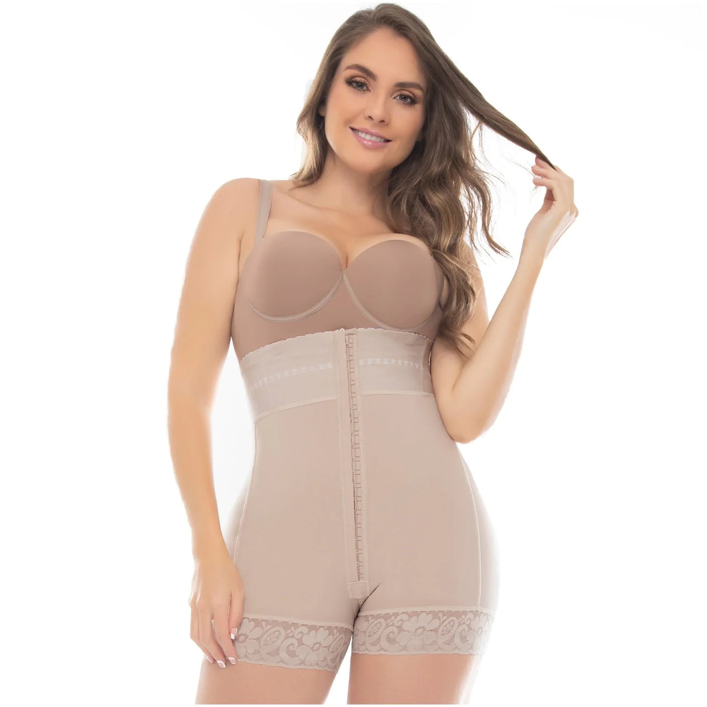 Butt Lifter 6204 Tummy Control Mid Thigh Shapewear Shorts